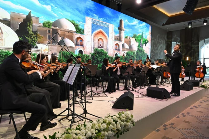 İlham Əliyevin adından Xankəndidə Slovakiya Prezidentinin şərəfinə rəsmi nahar verilib — FOTOLAR