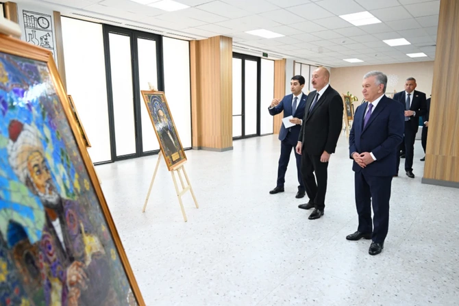 Daşkənddə Nizami Gəncəvi adına Milli Pedaqoji Universitetin açılışı olub — FOTOLAR Daşkənddə Nizami Gəncəvi adına Milli Pedaqoji Universitetin açılışı olub — FOTOLAR