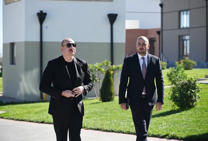 İlham Əliyev Cəbrayılın Horovlu kəndinin birinci mərhələsinin açılışında iştirak etdi — FOTOLAR
