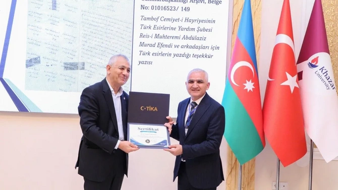Bakıda Nargin və Osmanlı əsirləri mövzusunda beynəlxalq konfrans keçirildi — FOTOLAR Bakıda Nargin və Osmanlı əsirləri mövzusunda beynəlxalq konfrans keçirildi — FOTOLAR