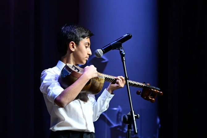 Leyla Əliyeva və Alyona Əliyeva Müstəqillik Gününə həsr olunmuş konserti izləyiblər — FOTOLAR
