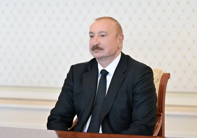 İlham Əliyev bir sıra beynəlxalq qurumların rəhbər şəxslərini qəbul edib — FOTOLAR
