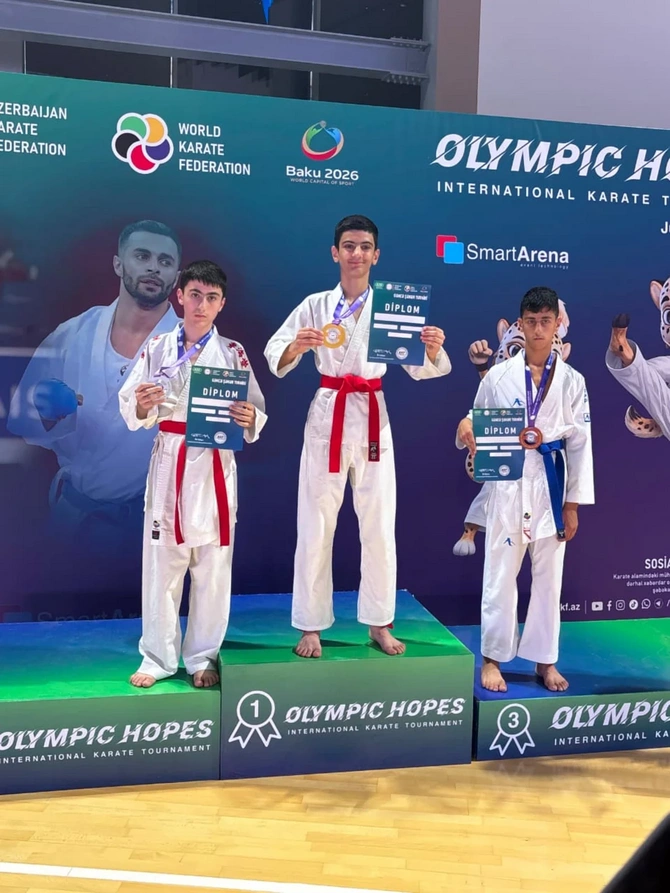 Birlik Karate Klubunun üzvləri Olimpiya Ümidləri beynəlxalq turnirində uğurla çıxış ediblər — FOTOLAR Birlik Karate Klubunun üzvləri Olimpiya Ümidləri beynəlxalq turnirində uğurla çıxış ediblər — FOTOLAR