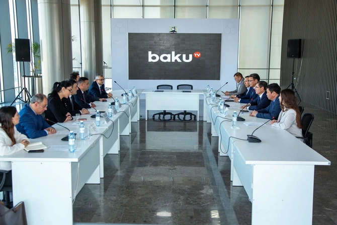 Baku TV, Report İA və Qazaxıstanın Xabar Agentliyi arasında əməkdaşlıq memorandumu imzalanıb — FOTOLAR