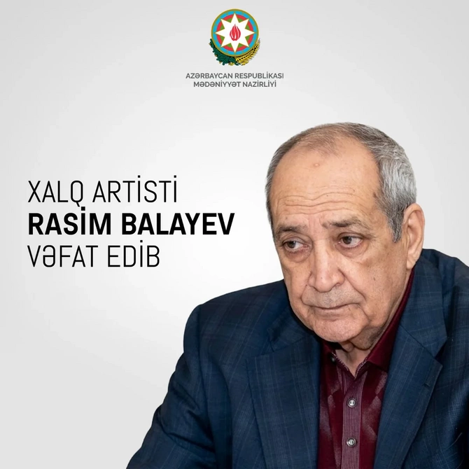 Rasim Balayev vəfat etdi — YENİLƏNİB Rasim Balayev vəfat etdi — YENİLƏNİB