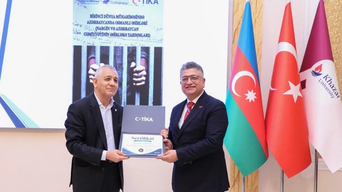 Bakıda Nargin və Osmanlı əsirləri mövzusunda beynəlxalq konfrans keçirildi — FOTOLAR Bakıda Nargin və Osmanlı əsirləri mövzusunda beynəlxalq konfrans keçirildi — FOTOLAR