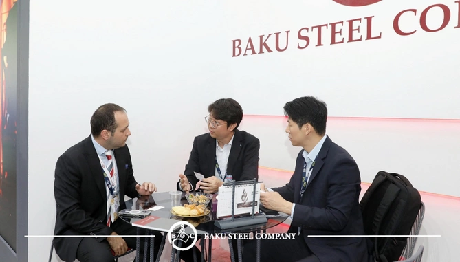 Baku Steel Company 30-cu Yubiley Beynəlxalq Xəzər Neft və Qaz Sərgisində — FOTOLAR