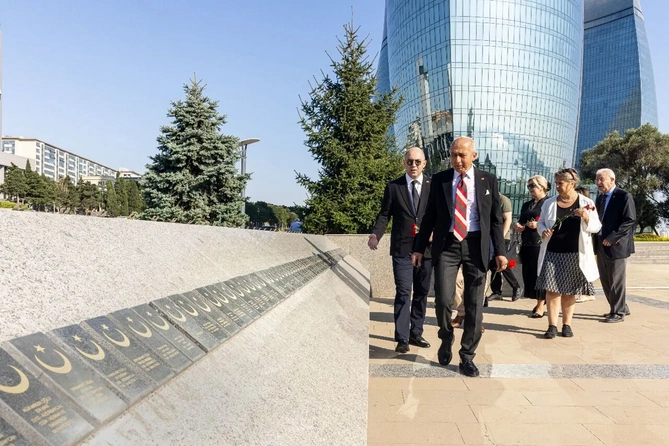 Türkiyəli jurnalistlər Bakıda SƏFƏRDƏDİR — FOTOLAR