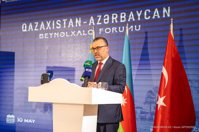 Almatıda Qazaxıstan-Azərbaycan Beynəlxalq Forumu-Qərbi Azərbaycana Qayıdış Çağırışları baş tutdu — FOTO/VİDEO