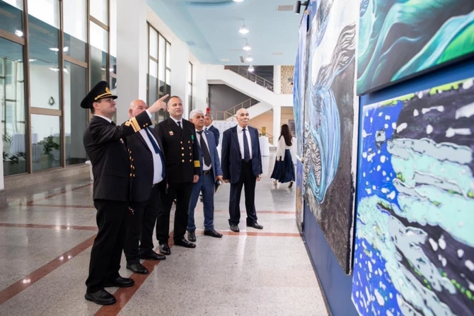 Bakı Dəniz Vağzalında dənizçilərin peşə bayramı münasibətilə tədbir keçirildi — FOTOLAR Bakı Dəniz Vağzalında dənizçilərin peşə bayramı münasibətilə tədbir keçirildi — FOTOLAR