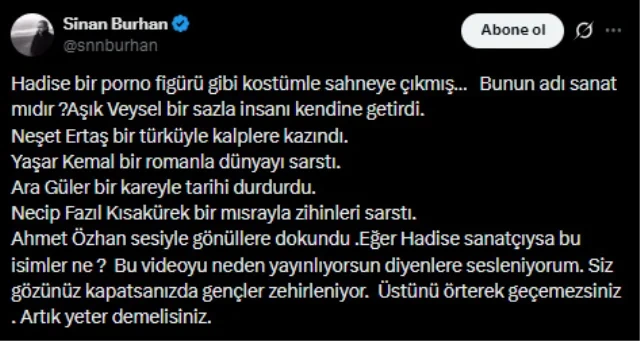 Hadisəni əxlaqsız qadınlarla müqayisə etdi — FOTO