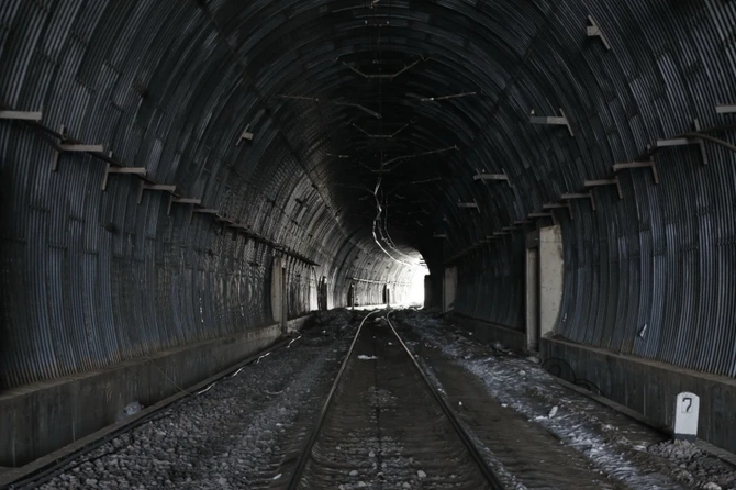 Modernləşdirilən Bakı-Tbilisi-Qars dəmir yolu xətti yekunlaşır — FOTOLAR