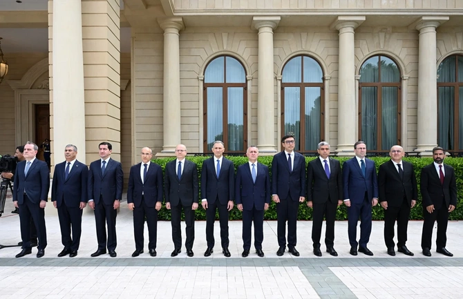 Sərdar Berdiməhəmmədovun Bakıda rəsmi qarşılanma mərasimi oldu — FOTOLAR Sərdar Berdiməhəmmədovun Bakıda rəsmi qarşılanma mərasimi oldu — FOTOLAR