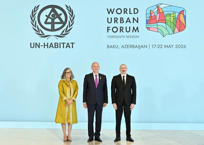 WUF13-ün açılış mərasimi keçirilir: Prezident tədbirdə çıxış etdi — CANLI (YENİLƏNİB)