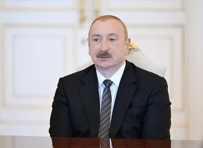 İlham Əliyev BMT Baş katibinin müavinini qəbul edib — FOTOLAR
