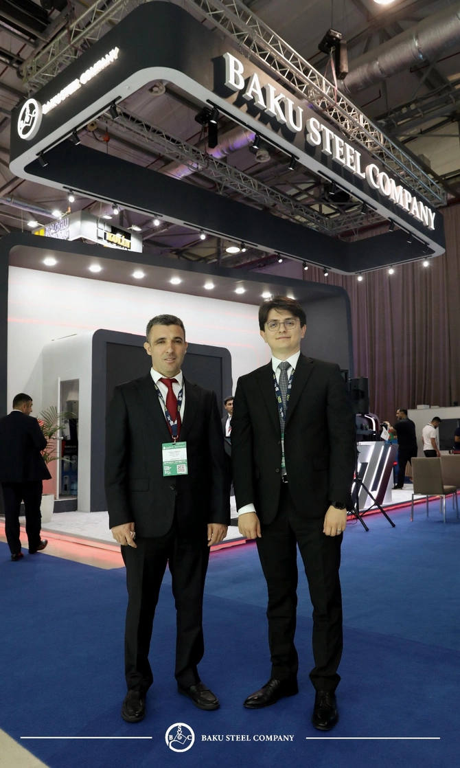 Baku Steel Company 30-cu Yubiley Beynəlxalq Xəzər Neft və Qaz Sərgisində — FOTOLAR