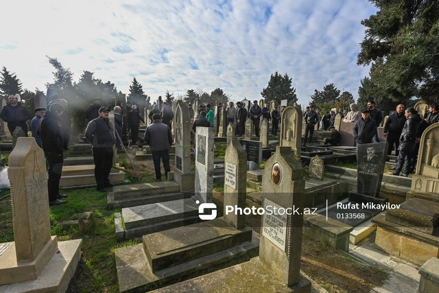 Meyxanaçı Ağakərim dəfn edilib — FOTOLAR