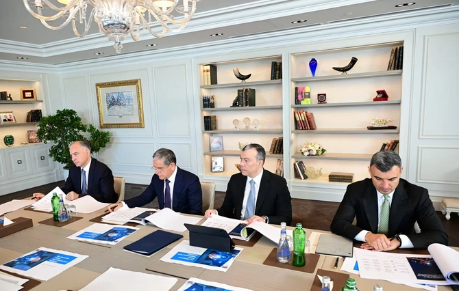 Mehriban Əliyevanın sədrliyi ilə Rəqəmsal İnkişaf Şurasının ilk iclası keçirilib — FOTOLAR