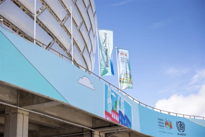 WUF13 çərçivəsində rəsmi açılış mərasimi, liderlərin bəyanatları, mətbuat konfransı və “Urban Expo” sərgisinin açılışı baş tutub — FOTOLAR