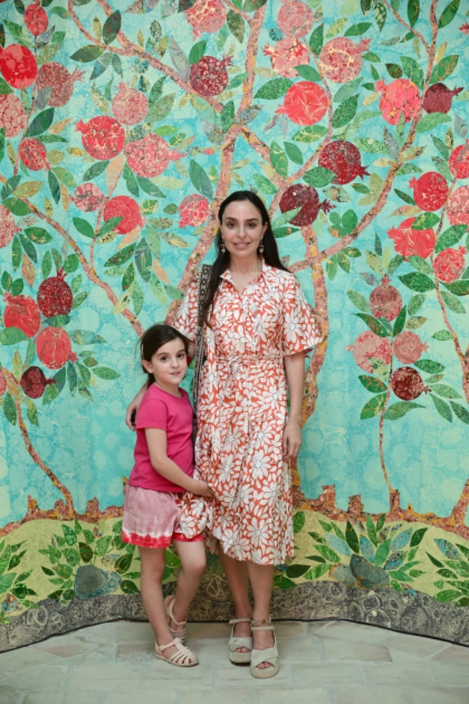 Leyla Əliyeva ilk Buxara Biennalesinin əsərləri ilə tanış olub — FOTOLAR