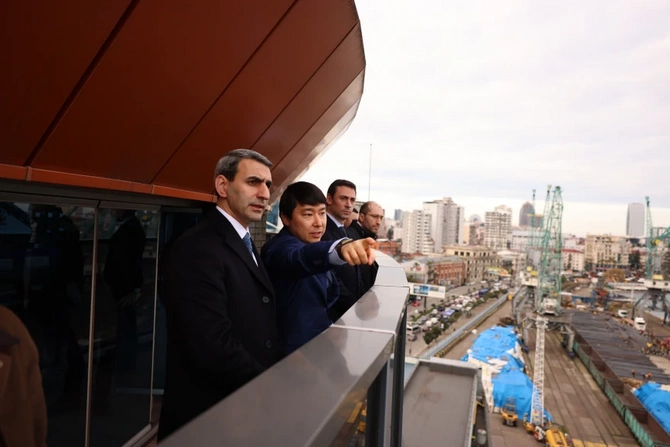 ADY ilə Gürcüstanın aparıcı logistika şirkəti və limanları arasında əməkdaşlıq müzakirə edildi — FOTOLAR