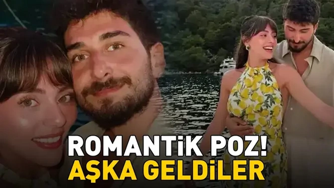 Kızılcık Şerbetinin aktrisası sevgilisi ilə birlikdə — FOTO