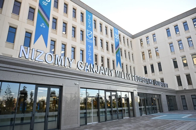 Daşkənddə Nizami Gəncəvi adına Milli Pedaqoji Universitetin açılışı olub — FOTOLAR Daşkənddə Nizami Gəncəvi adına Milli Pedaqoji Universitetin açılışı olub — FOTOLAR
