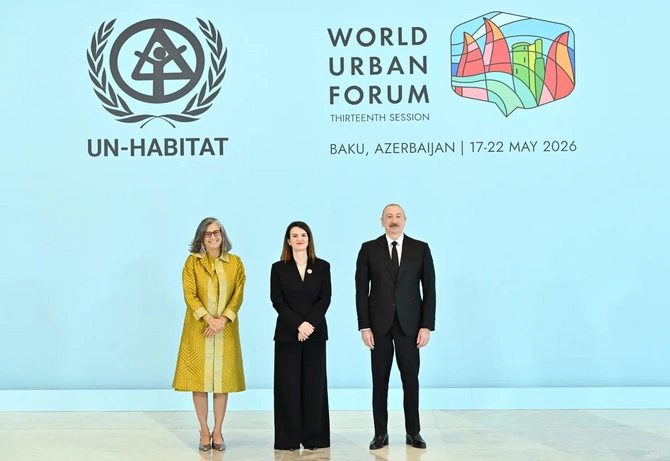 WUF13-ün açılış mərasimi keçirilir: Prezident tədbirdə çıxış etdi — CANLI (YENİLƏNİB)