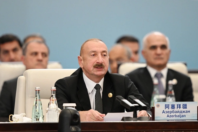 İlham Əliyev ŞƏT plyus formatında görüşdə çıxış etdi — FOTOLAR (YENİLƏNİB) İlham Əliyev ŞƏT plyus formatında görüşdə çıxış etdi — FOTOLAR (YENİLƏNİB)
