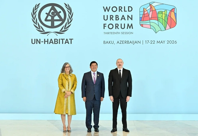WUF13-ün açılış mərasimi keçirilir: Prezident tədbirdə çıxış etdi — CANLI (YENİLƏNİB)