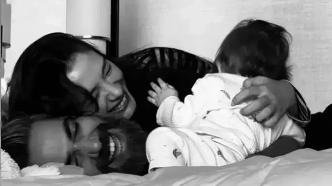 Neslihan Atagül və Kadir Doğulunun xoşbəxt görüntüləri