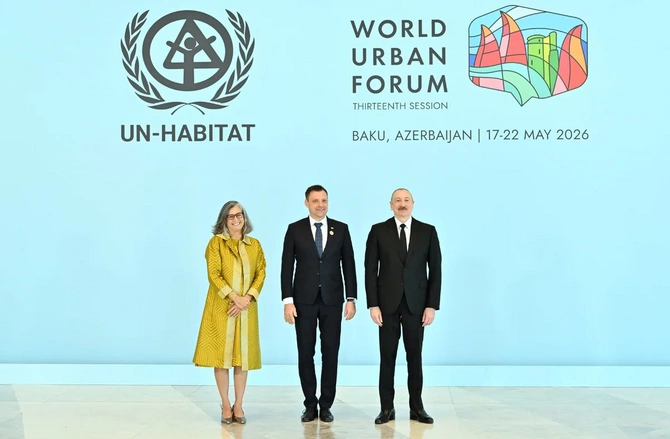 WUF13-ün açılış mərasimi keçirilir: Prezident tədbirdə çıxış etdi — CANLI (YENİLƏNİB)