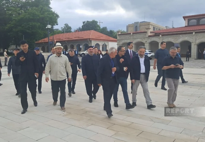 TDT ölkələrinin dini məsələlər üzrə dövlət qurumlarının rəhbərləri Şuşa ilə tanış olublar — FOTOLAR