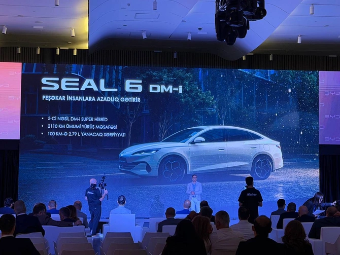 BYD Azərbaycanda rəsmi fəaliyyətə başladı — FOTOLAR