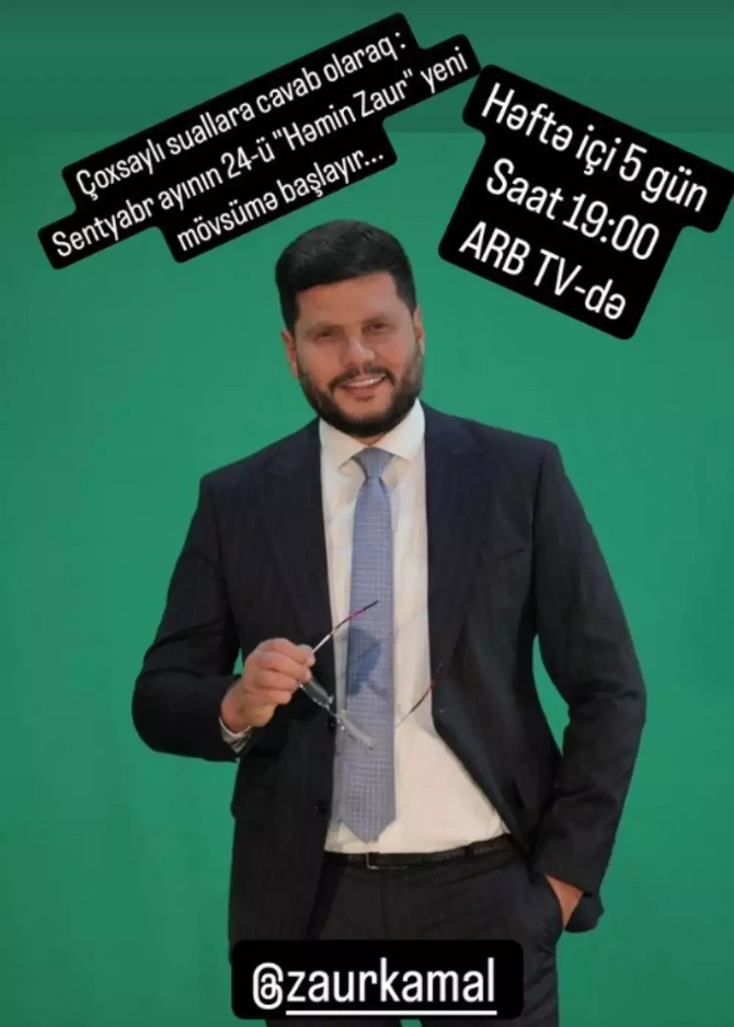 Zaurun verilişi yayımlanacaq? — FOTO Zaurun verilişi yayımlanacaq? — FOTO