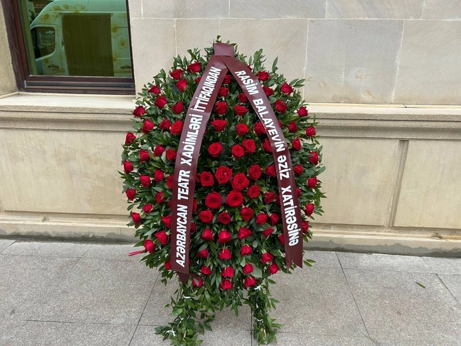 Rasim Balayevlə vida mərasimi keçirilir — FOTOLAR Rasim Balayevlə vida mərasimi keçirilir — FOTOLAR