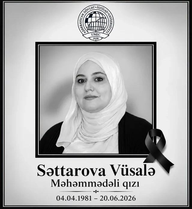Azərbaycanda universitet əməkdaşı 45 yaşında vəfat etdi — FOTO