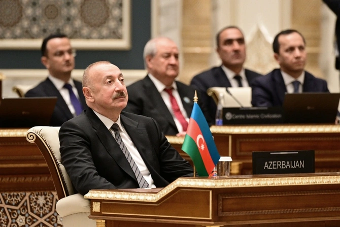 İlham Əliyev Daşkənddə Gələcəyin İrsi Beynəlxalq Mükafatının təqdimat mərasimində iştirak edib — FOTOLAR