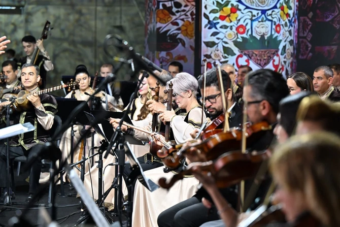 İlham Əliyevin adından Türkmənistan Prezidentinin şərəfinə dövlət ziyafəti verilib — FOTOLAR