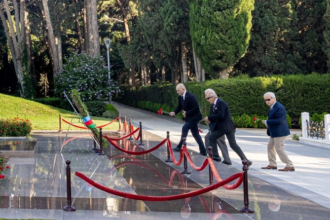 Türkiyəli jurnalistlər Bakıda SƏFƏRDƏDİR — FOTOLAR