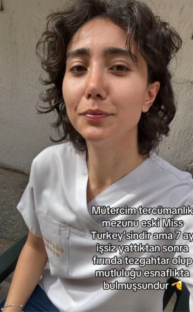 Türkiyə gözəli indi çörək sexində işləyir — FOTOLAR