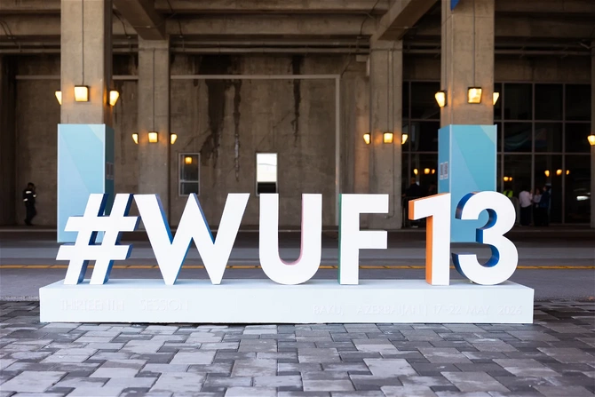 WUF13 çərçivəsində rəsmi açılış mərasimi, liderlərin bəyanatları, mətbuat konfransı və “Urban Expo” sərgisinin açılışı baş tutub — FOTOLAR