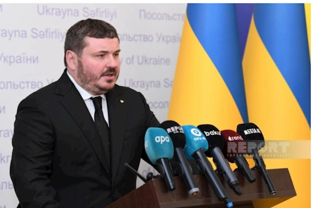 Ukrayna səfiri Azərbaycana 2025-ci ildəki dəstəyə görə təşəkkür edib