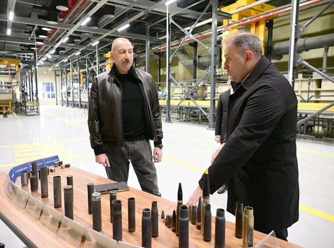 İlham Əliyev Tərtər elektromexanika zavodunun yenidənqurmadan sonra açılışında iştirak etdi — FOTOLAR (YENİLƏNİB) İlham Əliyev Tərtər elektromexanika zavodunun yenidənqurmadan sonra açılışında iştirak etdi — FOTOLAR (YENİLƏNİB)