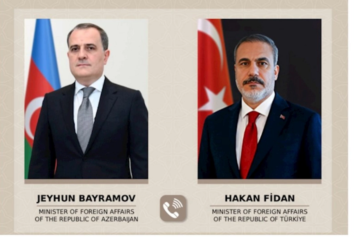 Ceyhun Bayramov Hakan Fidanla regiondakı təhlükəsizliyi müzakirə edib