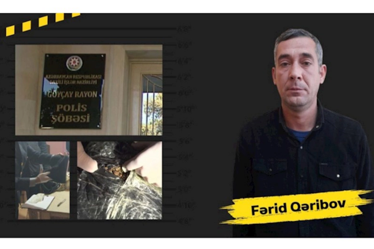 Göyçayda quldurluq edən şəxsdən narkotik vasitə aşkarlanıb