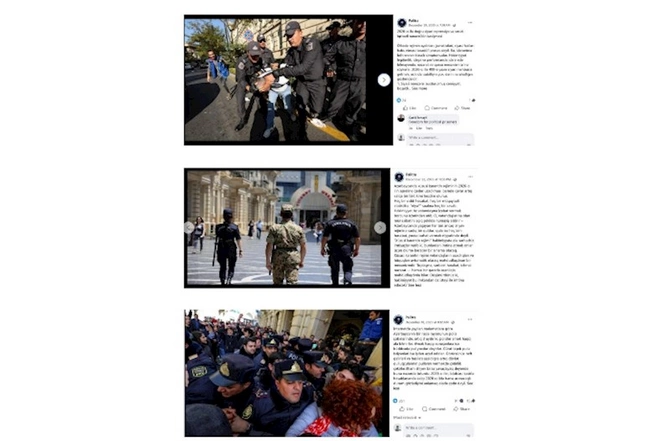 Sosial şəbəkələrdə Azərbaycanı ləkələməyə yönələn Ermənistan vətəndaşlarına məxsus hesablar aşkarlanıb — FOTOLAR