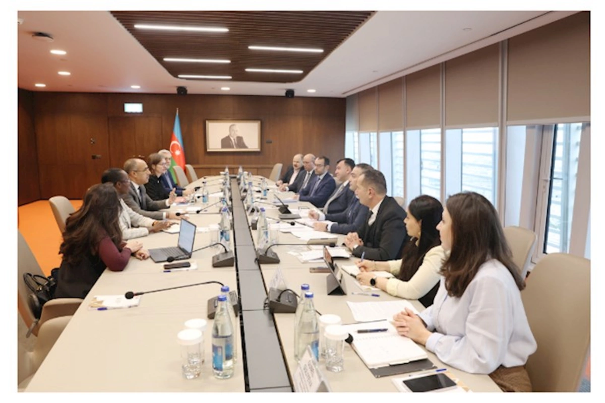 İqtisadiyyat nazirinin müavini Dünya Bankının regional direktoru ilə görüşdü — FOTO