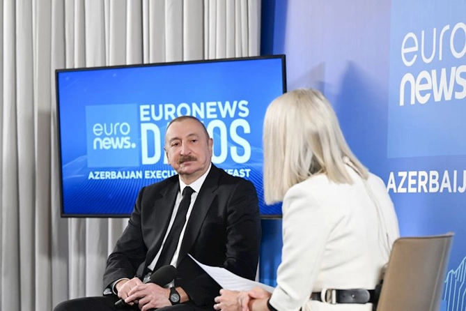 Prezident Euronewsa müsahibə verdi — FOTOLAR (YENİLƏNİB) Prezident Euronewsa müsahibə verdi — FOTOLAR (YENİLƏNİB)