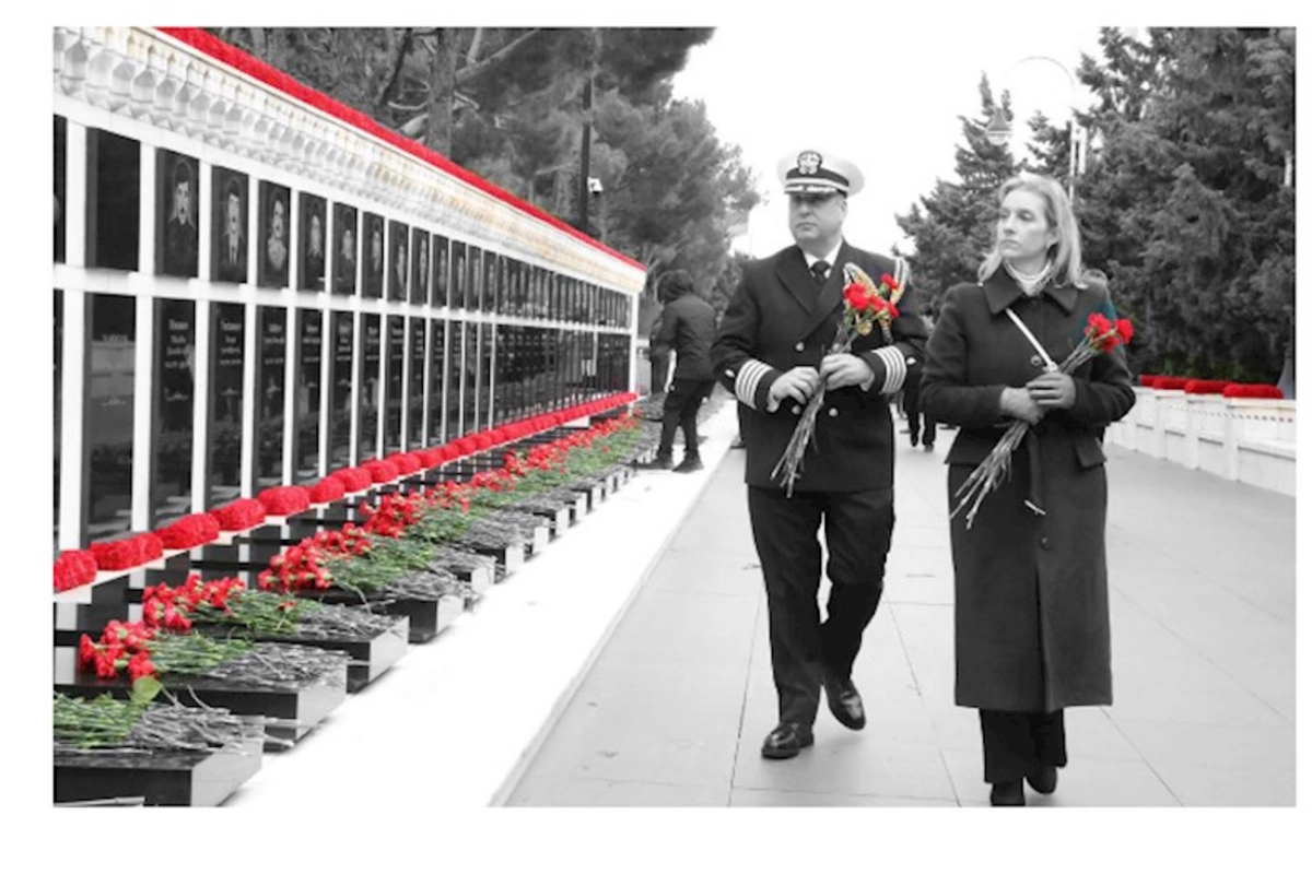ABŞ səfirliyi 20 Yanvar faciəsi ilə bağlı başsağlığı verdi — FOTO